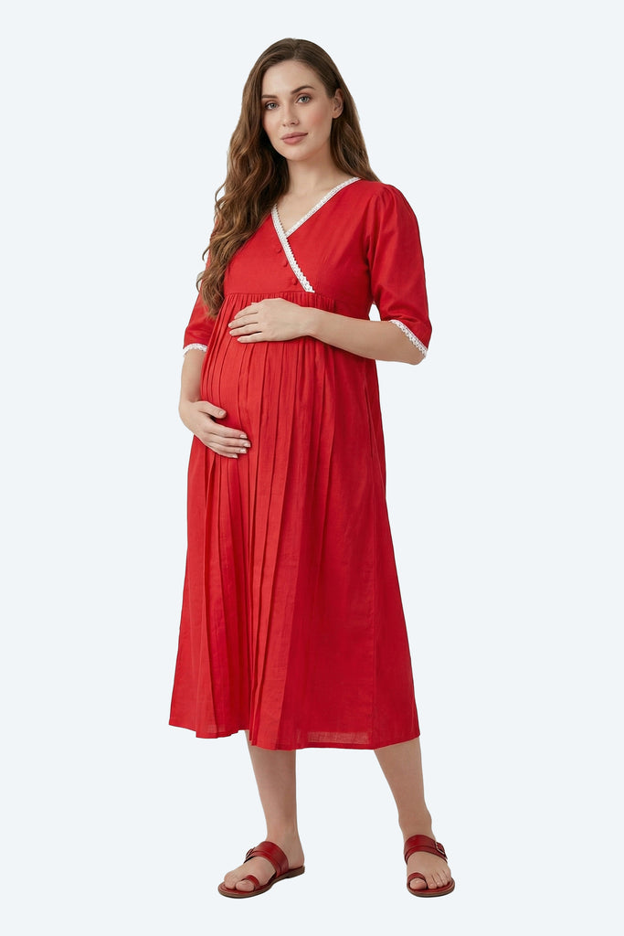 Christmas Maternity Kurti